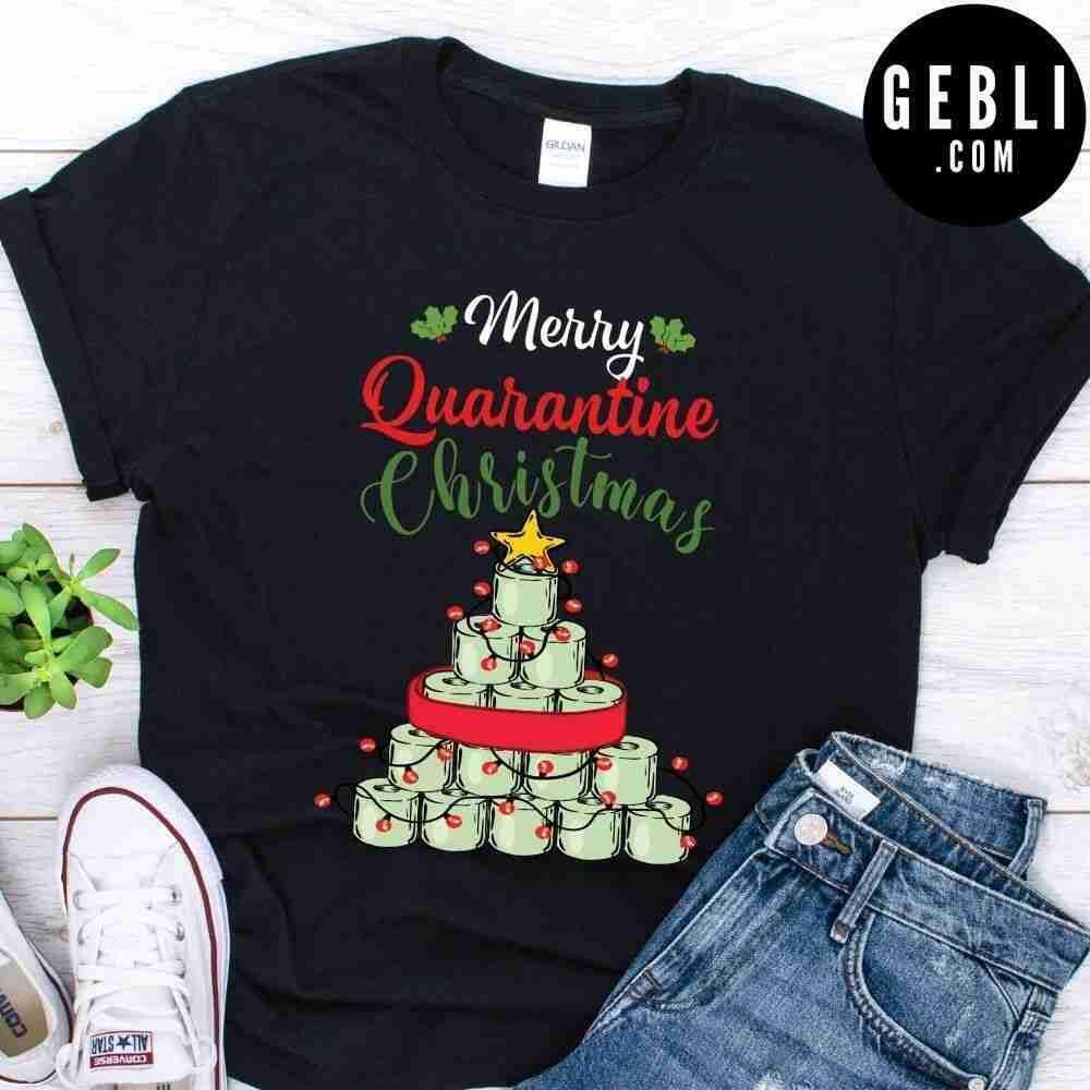 Merry Quarantine Christmas Shirt